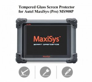 Tempered Glass Screen Protector for Autel MaxiSys MS908 MS908Pro